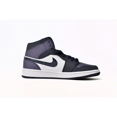 Air Jordan 1 Mid Obsidian Sanded Purple 554724-445 02