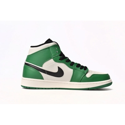 Air Jordan 1 Mid Pine Green  02
