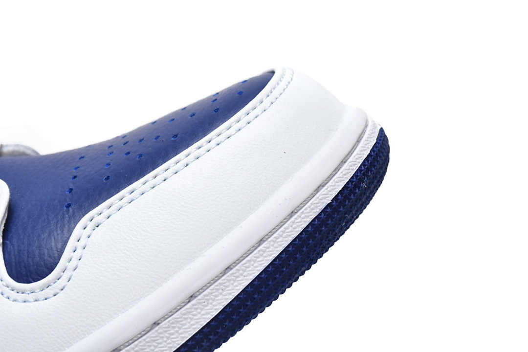  Air Jordan 1 Mid Royal Blue Laser Orange 554724-131