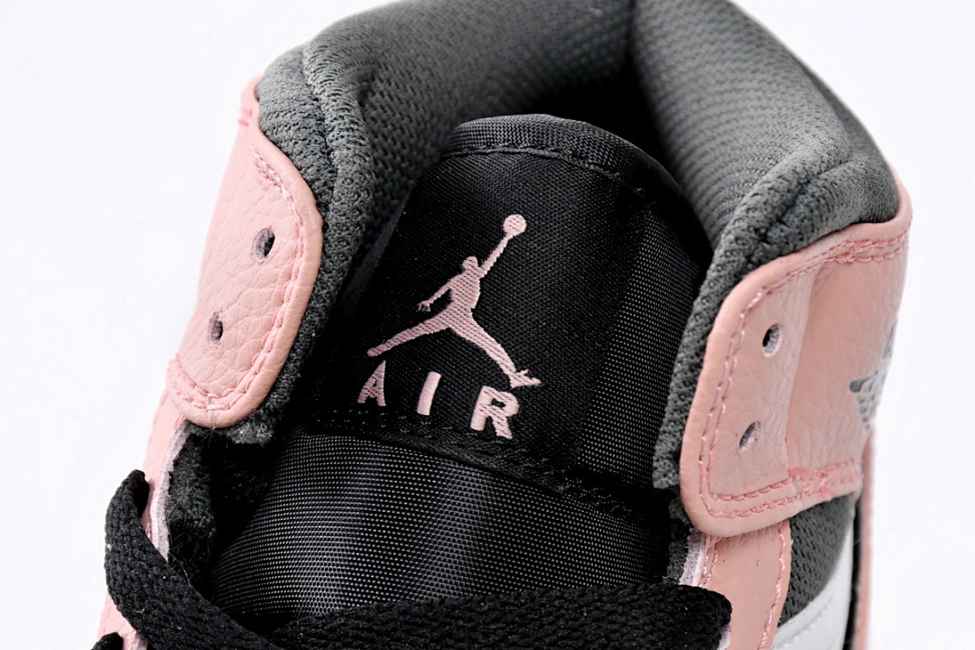 Air Jordan 1 Mid Pink Quartz (GS) 555112-603