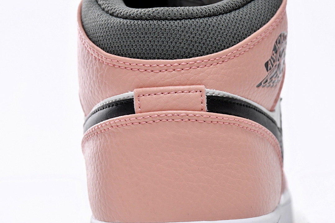 Air Jordan 1 Mid Pink Quartz (GS) 555112-603