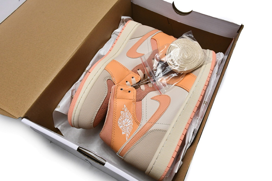 Air Jordan 1 Mid Apricot Orange (W) DH4270-800