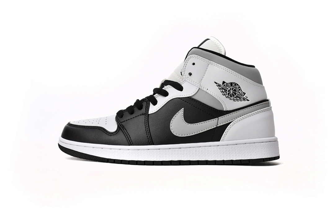 Air Jordan 1 Mid White Shadow 554724-073