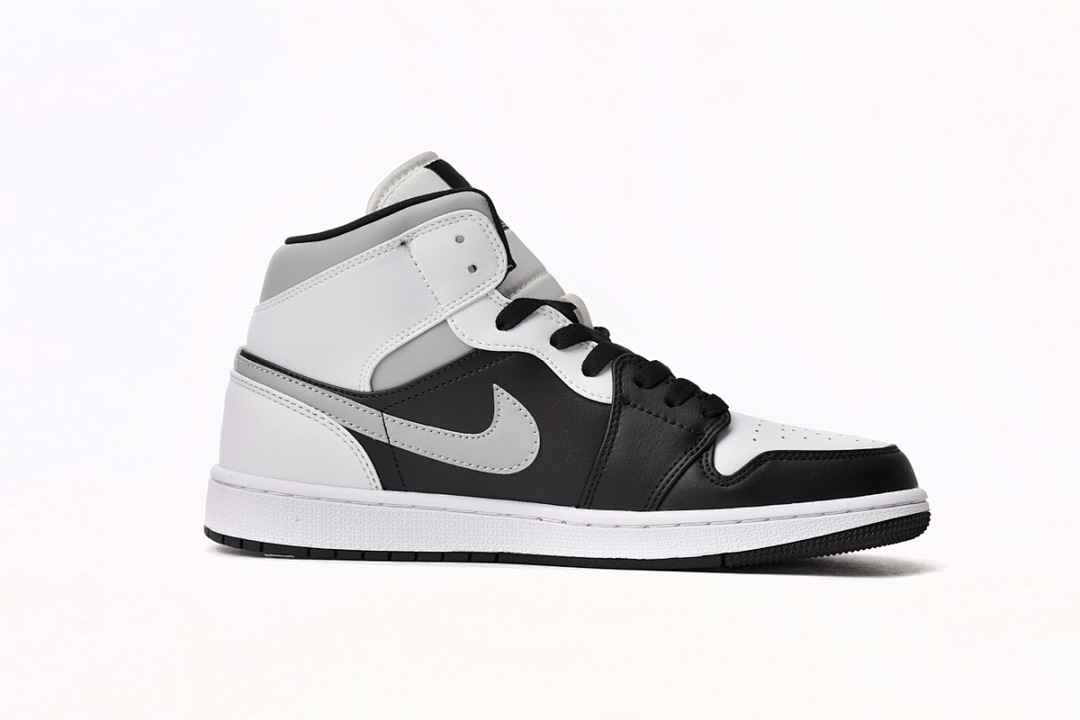 Air Jordan 1 Mid White Shadow 554724-073