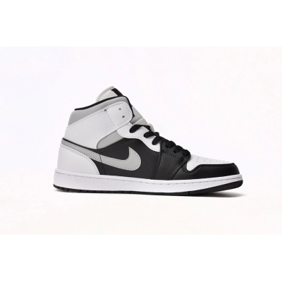 Air Jordan 1 Mid White Shadow 554724-073 02