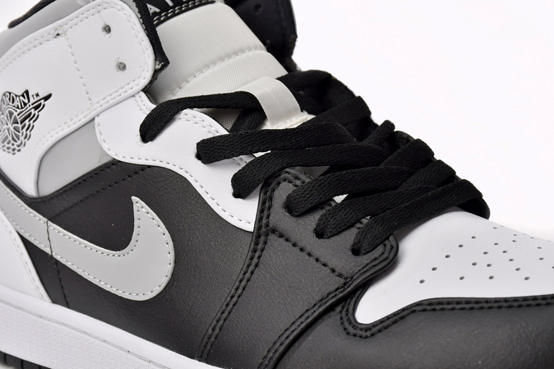 Air Jordan 1 Mid White Shadow 554724-073