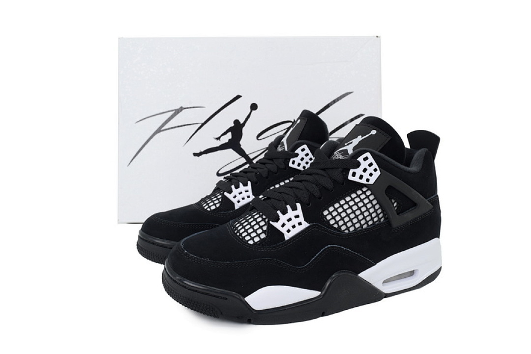 God Batch Air Jordan 4 White Thunder FQ8138-001