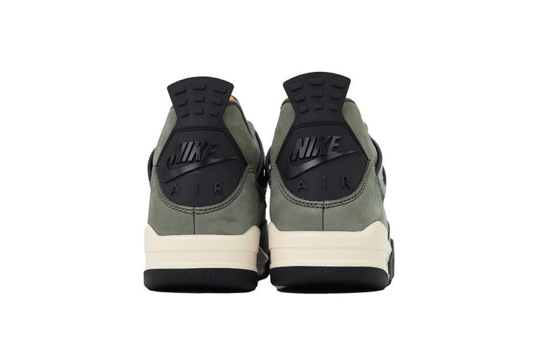  God Batch Undefeated x Air Jordan 4 Retro Green Black IB1519-200