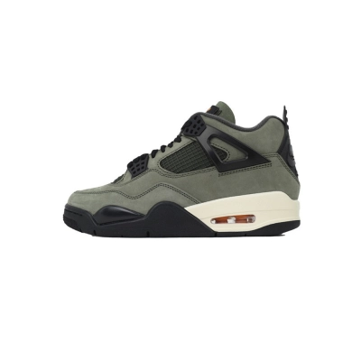  God Batch Undefeated x Air Jordan 4 Retro Green Black IB1519-200 01