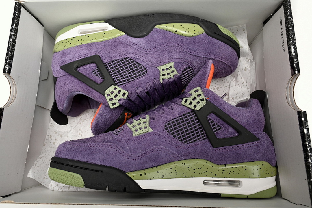 God Batch Air Jordan 4 Retro Canyon Purple (W) AQ9129-500