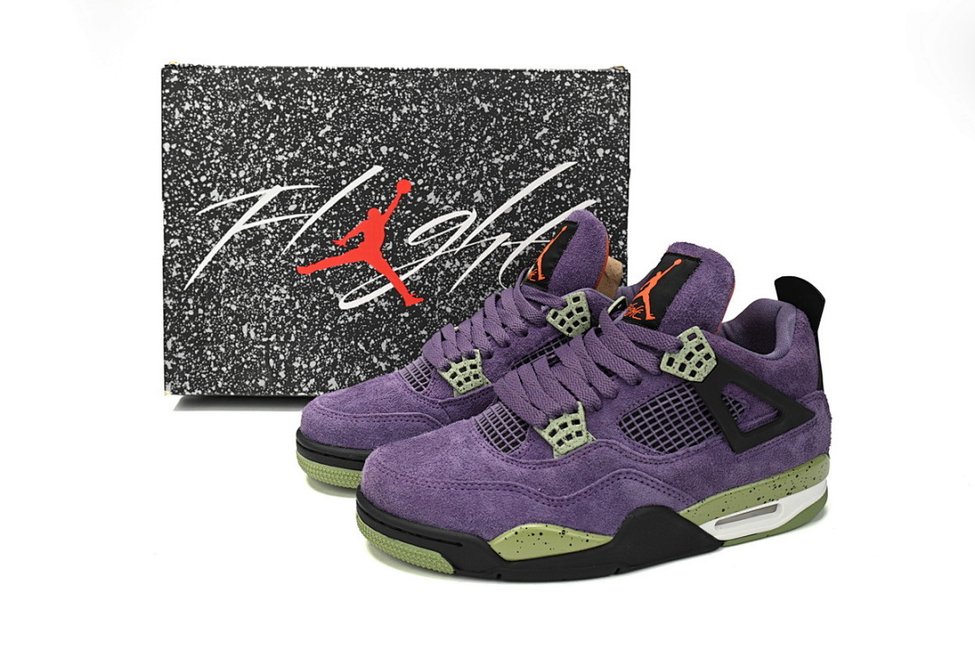 God Batch Air Jordan 4 Retro Canyon Purple (W) AQ9129-500