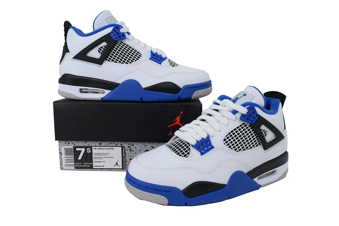 God Batch Air Jordan 4 Retro Motorsports 308497-117