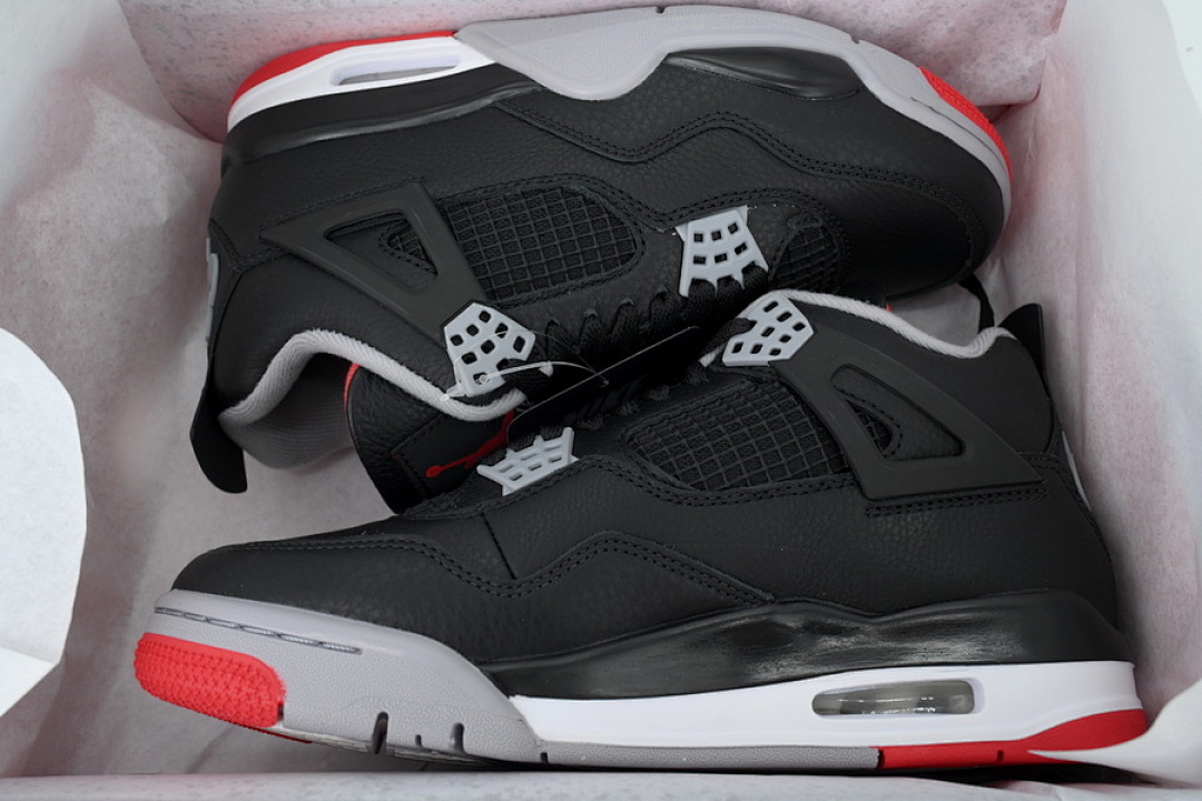 God Batch Air Jordan 4 "Bred Reimagined" FV5029-006