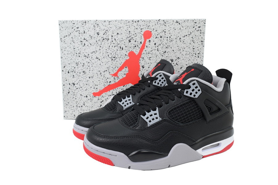 God Batch Air Jordan 4 "Bred Reimagined" FV5029-006