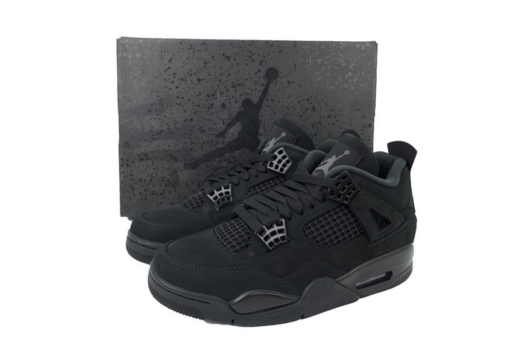 God Batch Air Jordan 4“Black Cat” 2025-FV5029-010