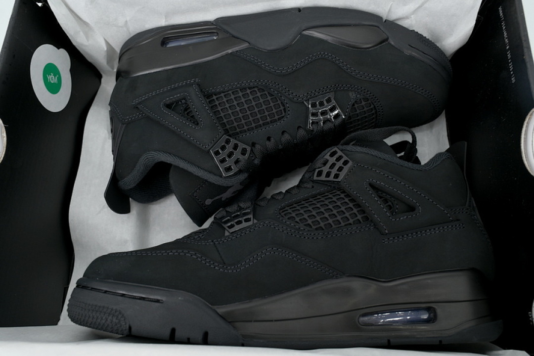 God Batch Air Jordan 4“Black Cat” 2025-FV5029-010