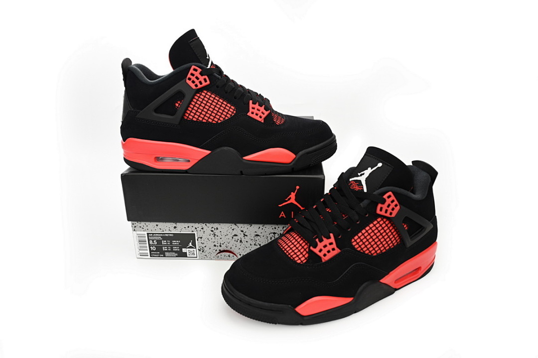 God Batch Air Jordan 4 Red Thunder CT8527-016