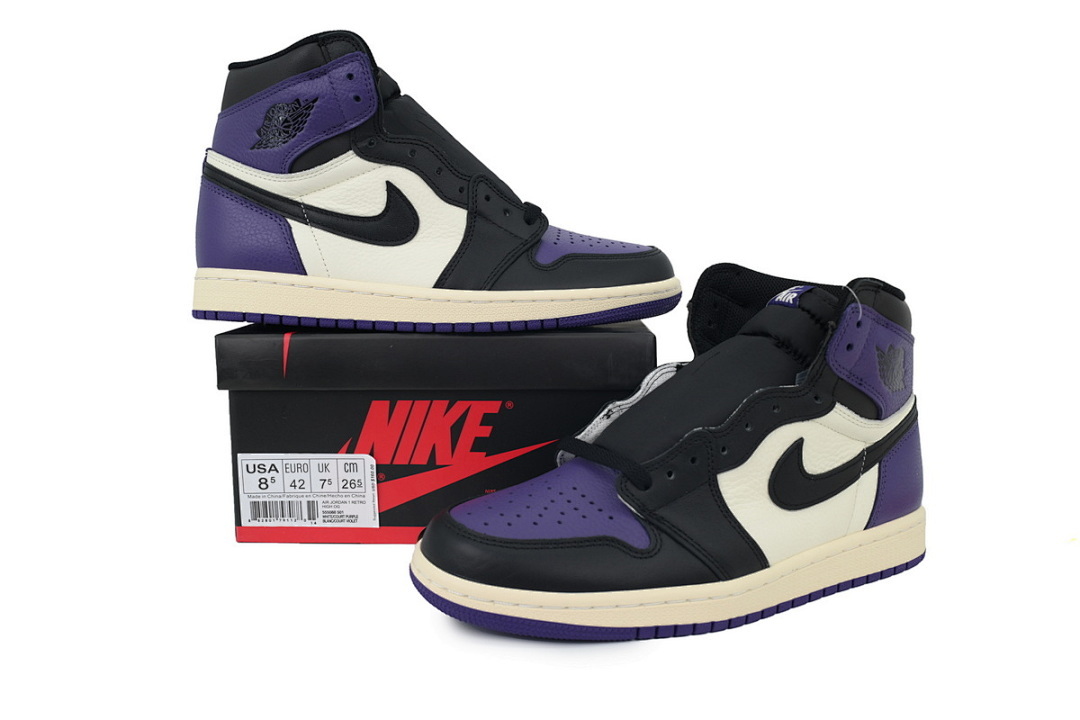 LJR Batch Air Jordan 1 Retro High Court Purple 