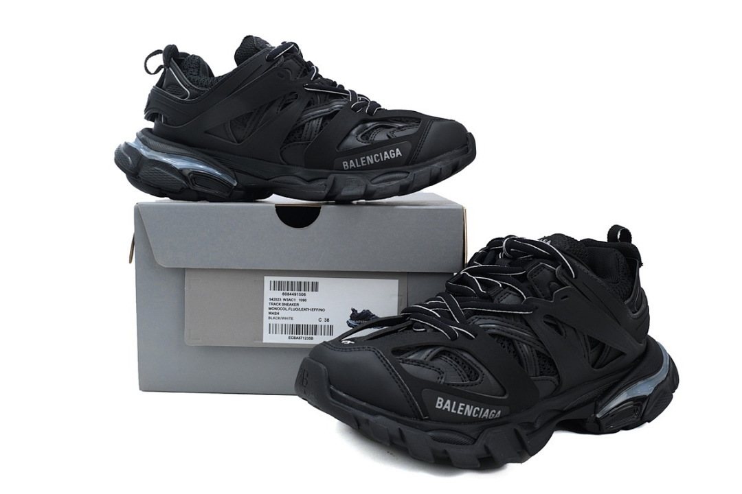  Balenciaga Track Sneaker Black (LED)
