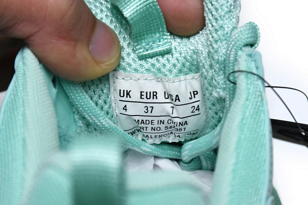  Balenciaga Triple S Aqua 544351 W2GA1 4500