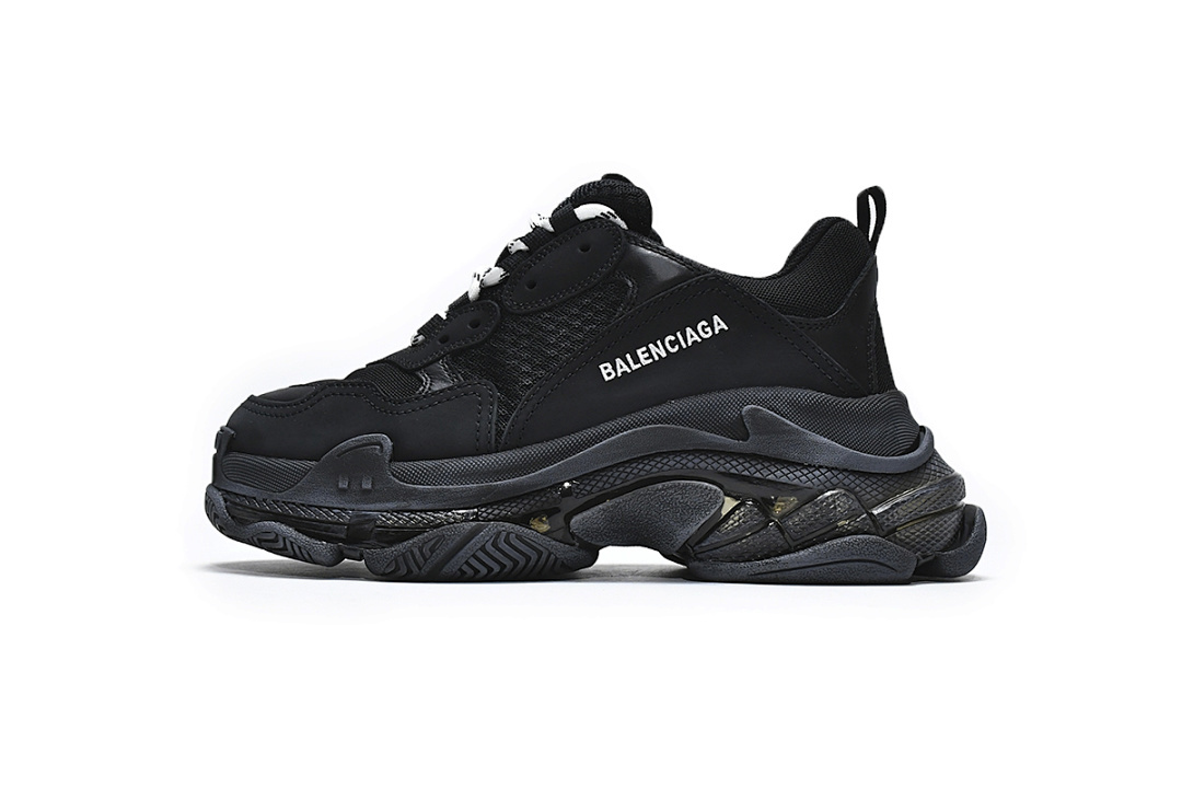  Balenciaga Triple S Black 541624 W09O1 1000