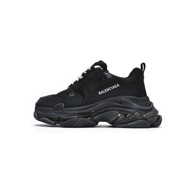  Balenciaga Triple S Black 541624 W09O1 1000 01
