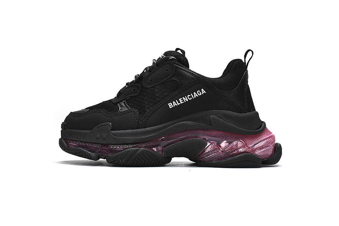  Balenciaga Triple S Black Claret Red 544351 W0901 9011