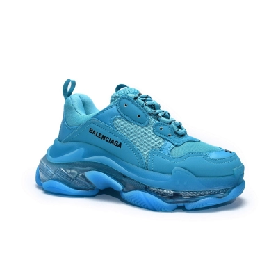  Balenciaga Triple S Cyanine 544351 W09O1 9008 02