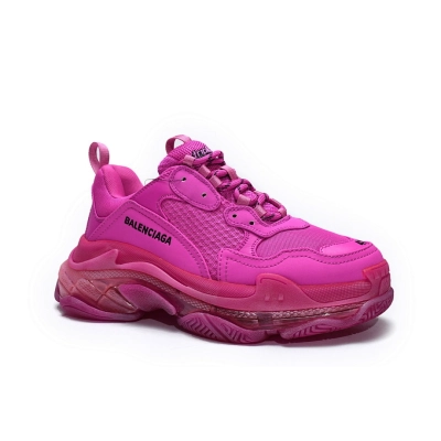  Balenciaga Triple S Plum Red 541624 W2FG1 5059 02