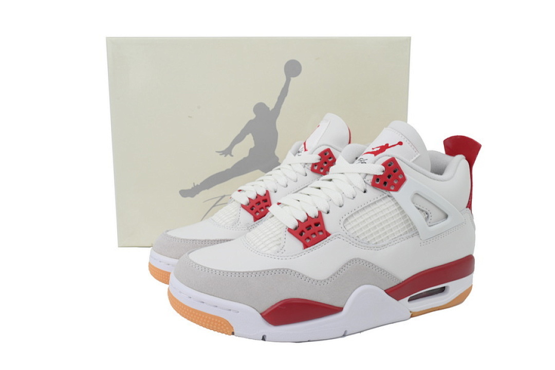  God Batch AiR Jordan 4 Retro SB Varsity Red  DR5415-106 
