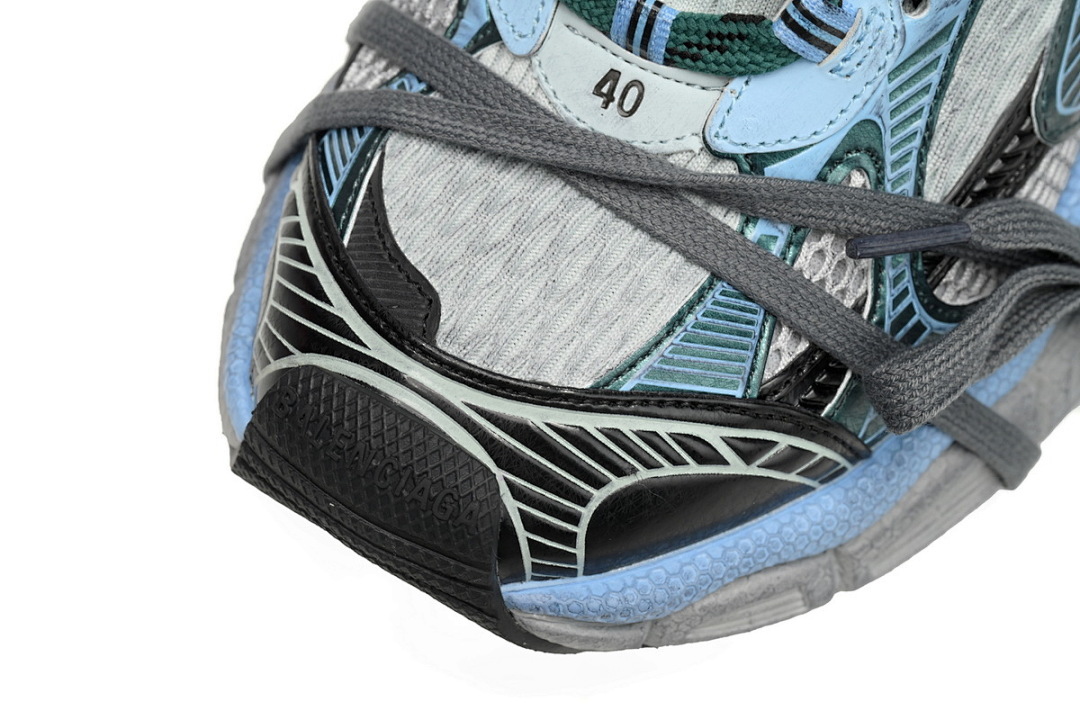  God Batch Balenciaga 3XL Black Green Blue 734731 W3XLR 0629