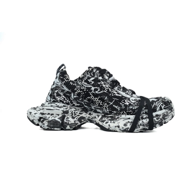  God Batch Balenciaga 3XL Luminous Black Graffiti 734731 W3XDC 0236 02