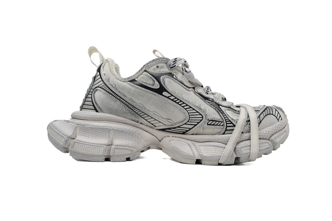  God Batch Balenciaga 3XL Luminous Blue Canvas White 734731 W3XDC 2002