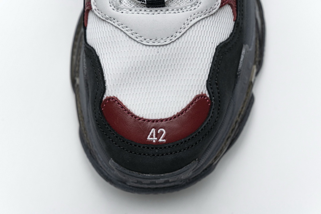 Balenciaga Triple S Black Brown Red 541624 W09O1 2268 