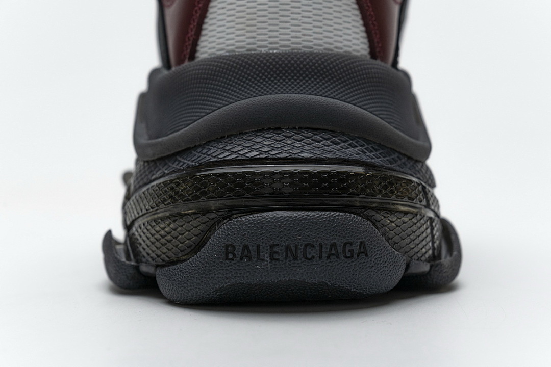 Balenciaga Triple S Black Brown Red 541624 W09O1 2268 
