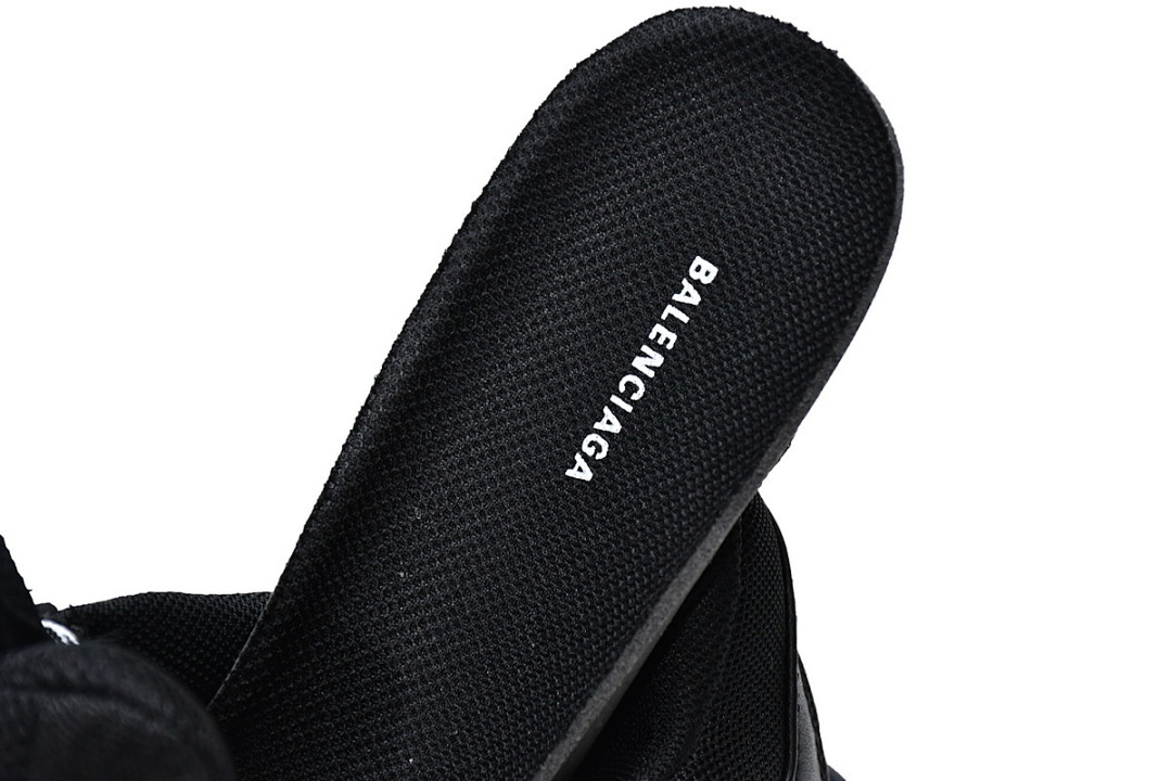 Balenciaga Triple S Black Green 544351 W09ON 1047 