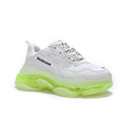 Balenciaga Triple S White Green 544351 W0901 9010  02