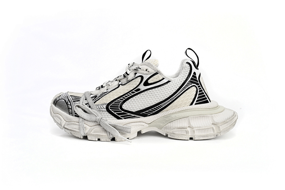  God Batch Balenciaga 3XL Silver Rice White Black  542229 W1RB5 0352