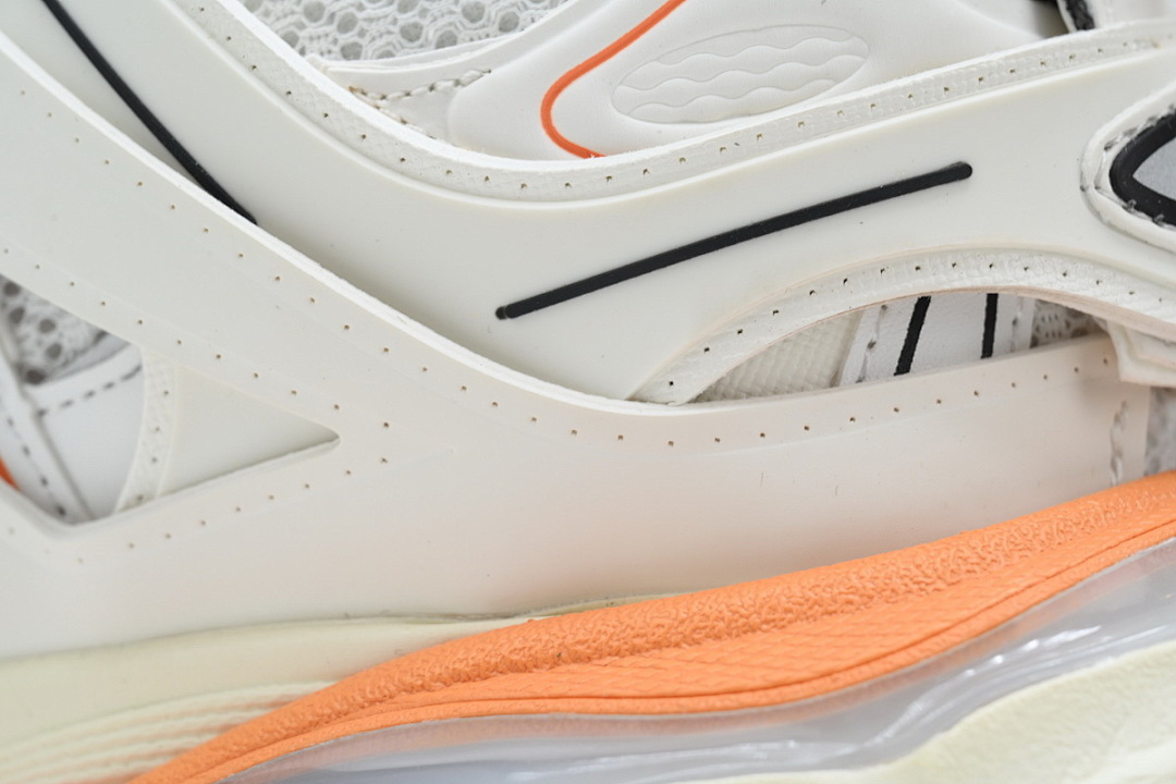 copy of Balenciaga Track Sneaker White Orange (LED)