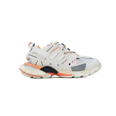 copy of Balenciaga Track Sneaker White Orange (LED) 02