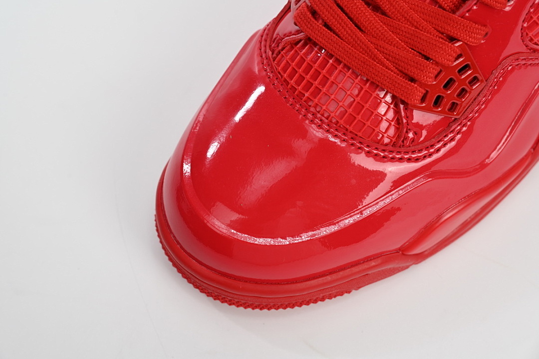  God Batch Air Jordan 4 Retro Red Lacquer Leather 719864-600