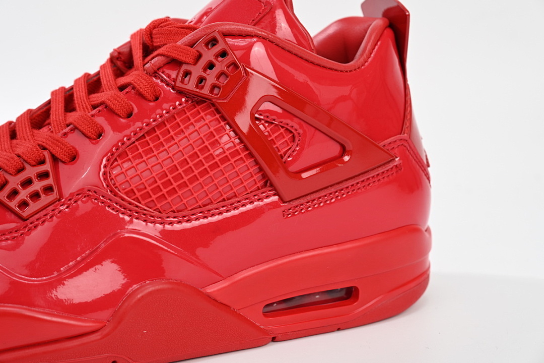  God Batch Air Jordan 4 Retro Red Lacquer Leather 719864-600