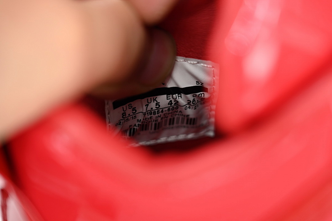  God Batch Air Jordan 4 Retro Red Lacquer Leather 719864-600