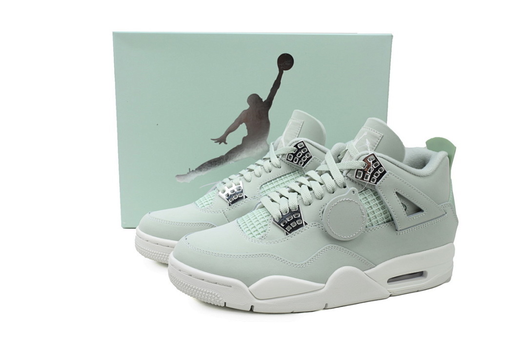  God Batch Air Jordan 4 Retro 'Seafoam Sail' HV0823-003