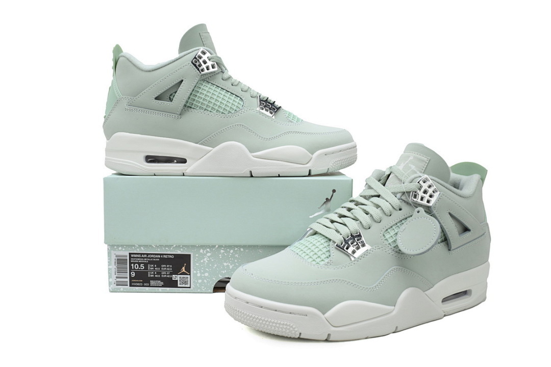  God Batch Air Jordan 4 Retro 'Seafoam Sail' HV0823-003