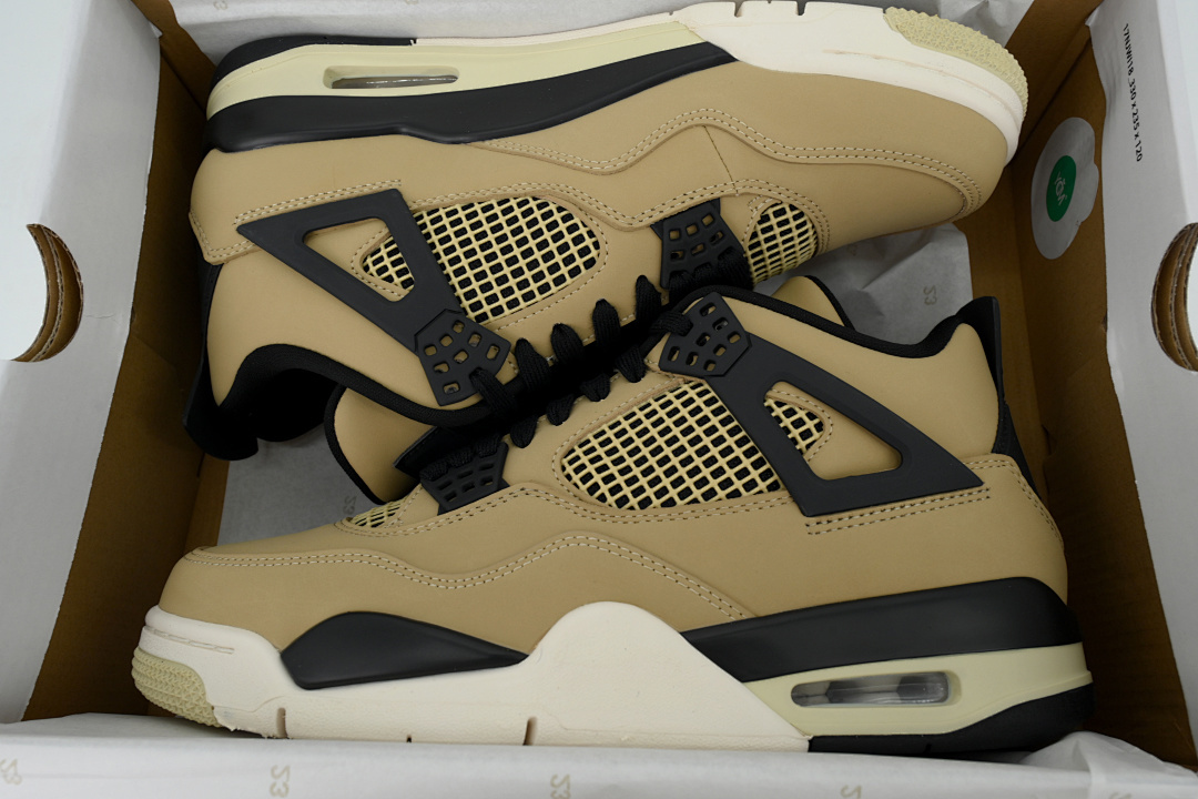 God Batch Air Jordan 4 Retro Pearl Milk Tea AQ9129-200