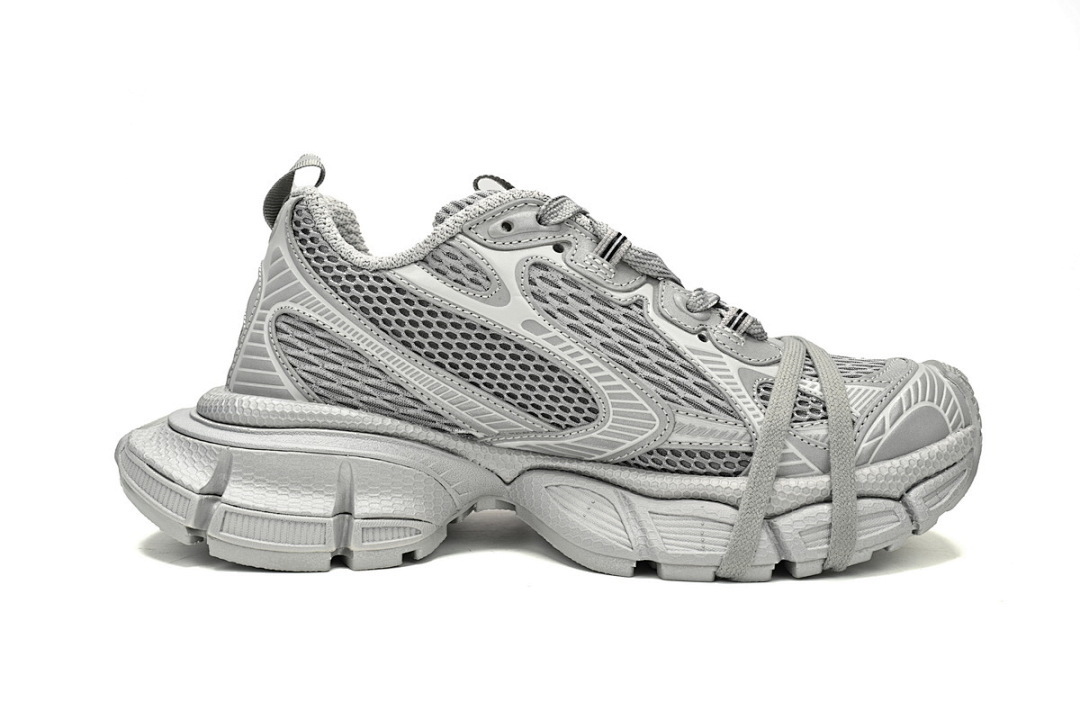  God Batch Balenciaga 3XL Silver Light Gray  734731 W3XLR 1281