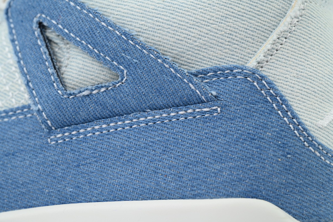  God Batch Air Jordan 4 Retro TEX 'Worn Blue Denim'  IB6716-100