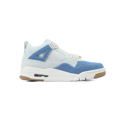  God Batch Air Jordan 4 Retro TEX 'Worn Blue Denim'  IB6716-100 02