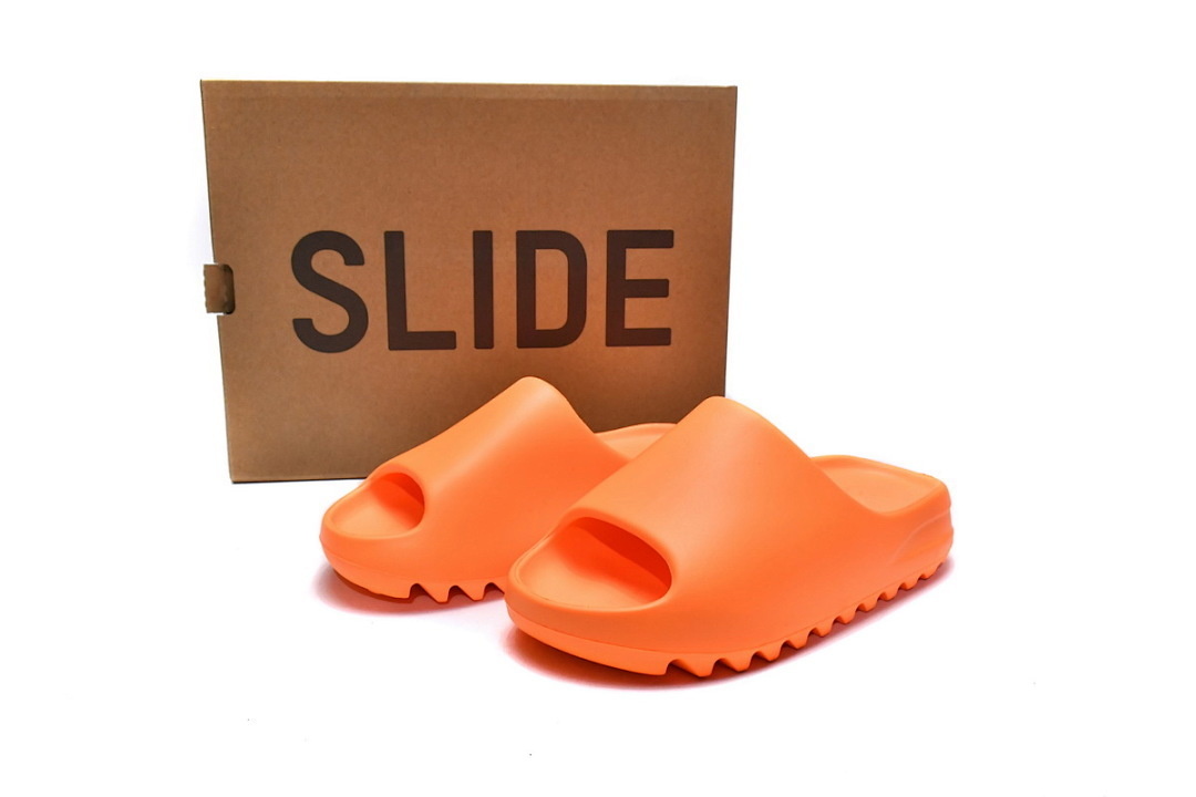  God  Batch  adidas Yeezy Slide Enflame Orange  GZ0953